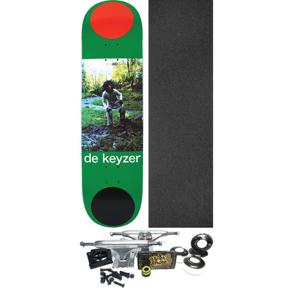 Quasi Skateboards Bobby De Keyzer Bobi Skateboard Deck - 8.5" x 33" - Complete Skateboard Bundle